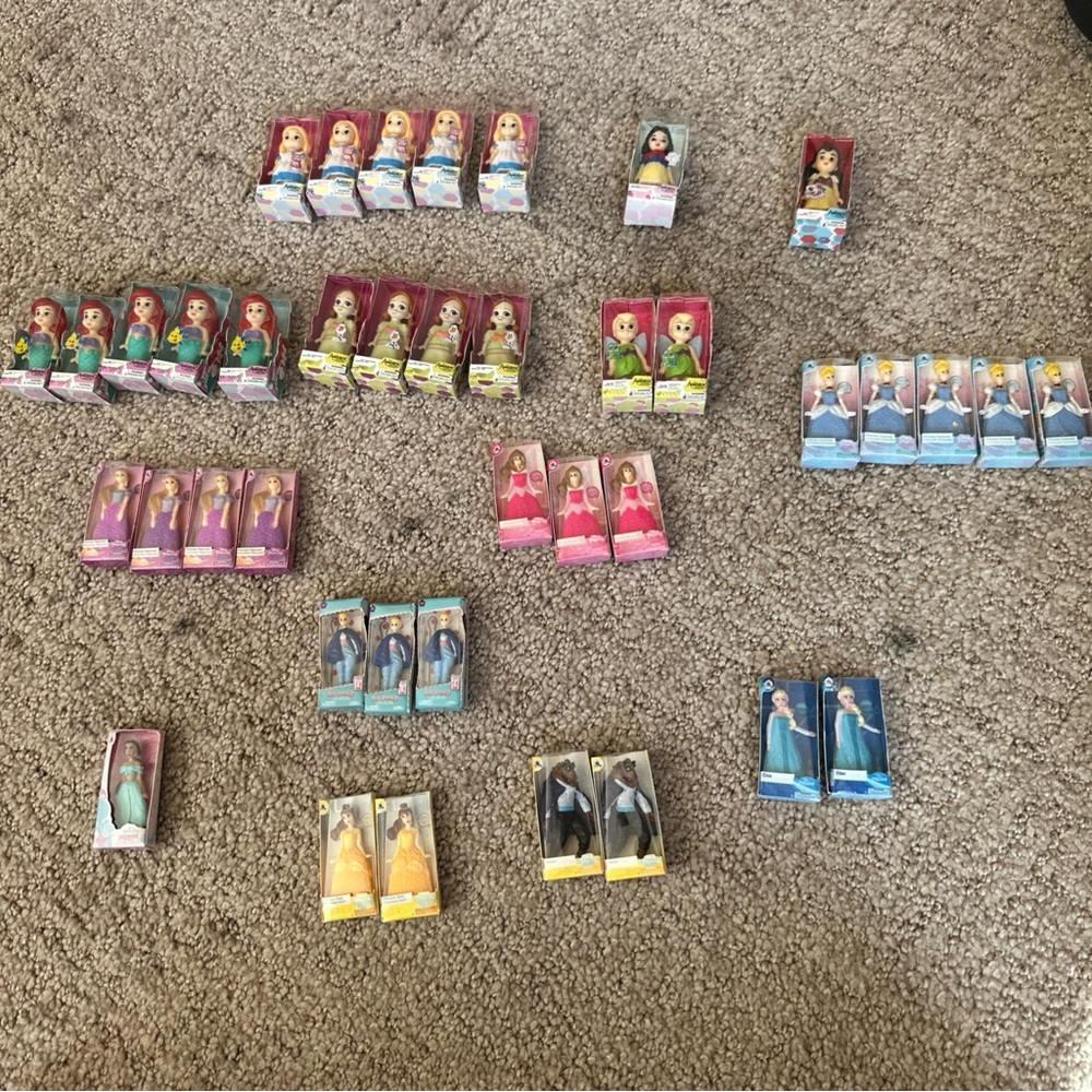 Disney mini brand princess lot